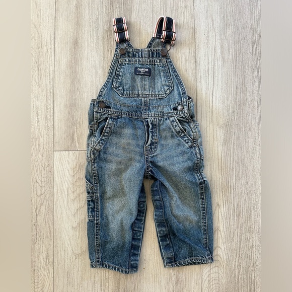 Vintage Oshkosh B’gosh Overalls 9-12 m - Picture 1 of 4